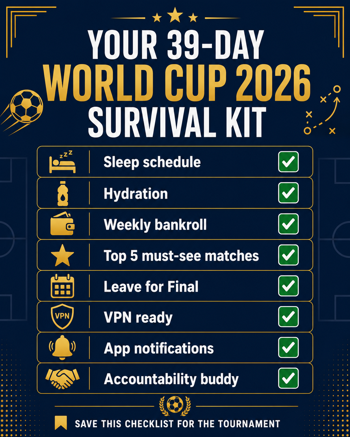 World Cup 2026 39-day survival checklist for Filipino fans